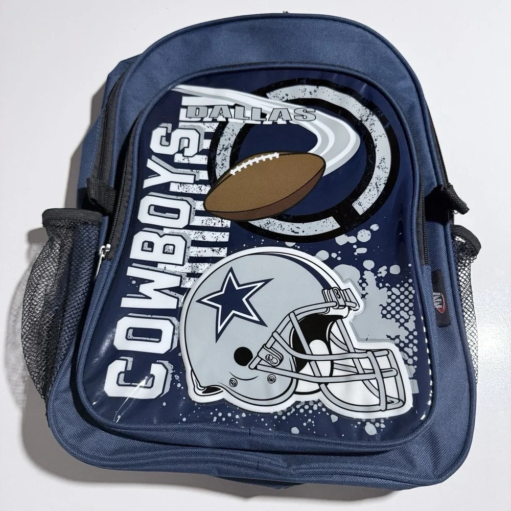 Dallas Cowboys Lightning Sport Backpack Navy Blue Kids Northwest Company